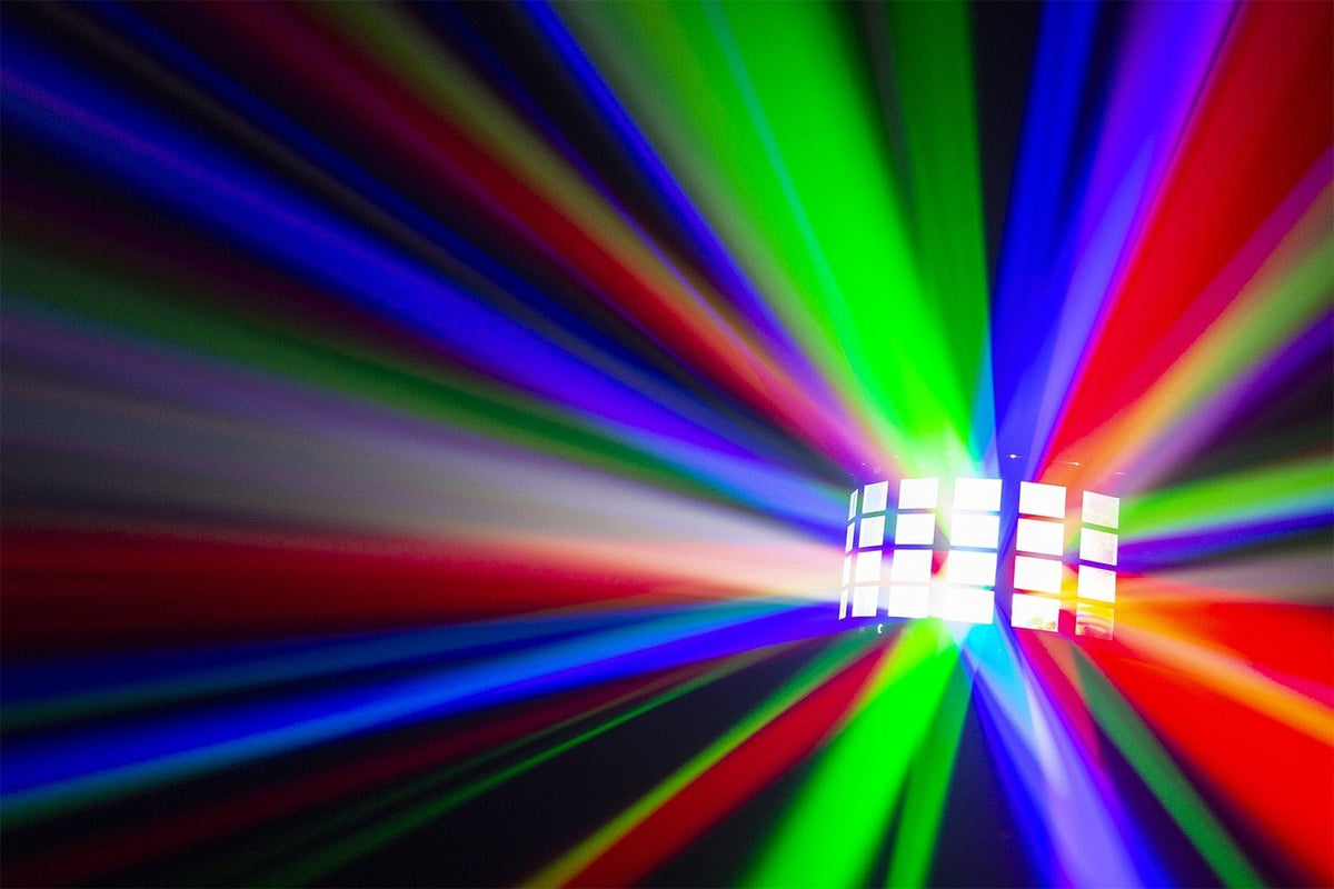 beamZ DerbyStrobo - LED con DMX - Tempo Shop