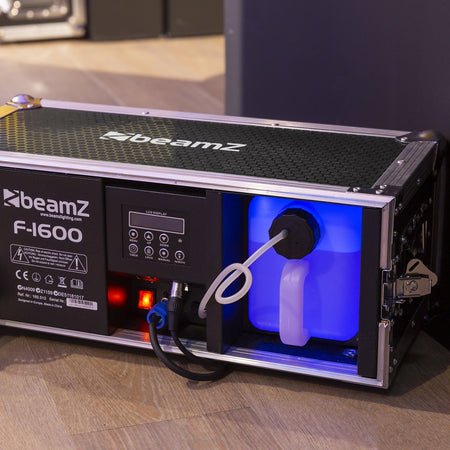 beamZ F1600 - Maquina de niebla profesional en Flightcase - Tempo Shop