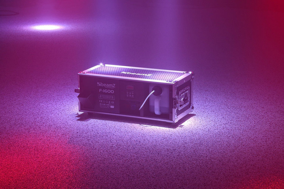 beamZ F1600 - Maquina de niebla profesional en Flightcase - Tempo Shop