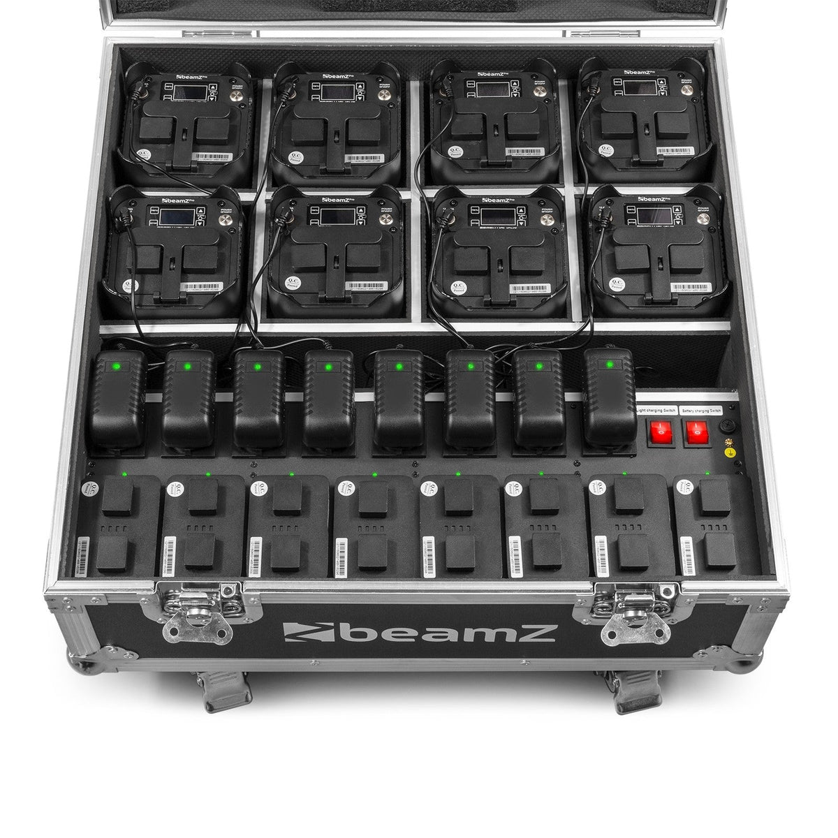 beamZ FCC10 - Flightcase para 8x BBP5X con cargador - Tempo Shop