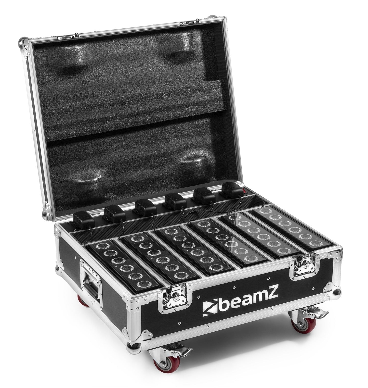 beamZ FCC12 - FlightCase para 6x focos serie BBP612 Charging - Tempo Shop