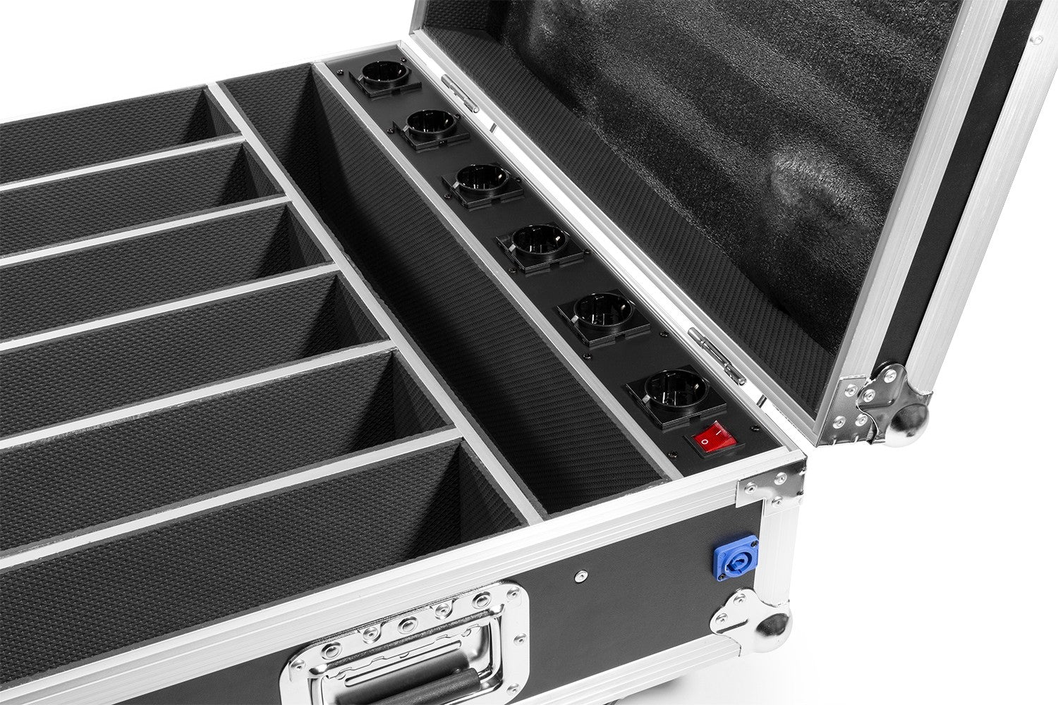 beamZ FCC12 - FlightCase para 6x focos serie BBP612 Charging - Tempo Shop