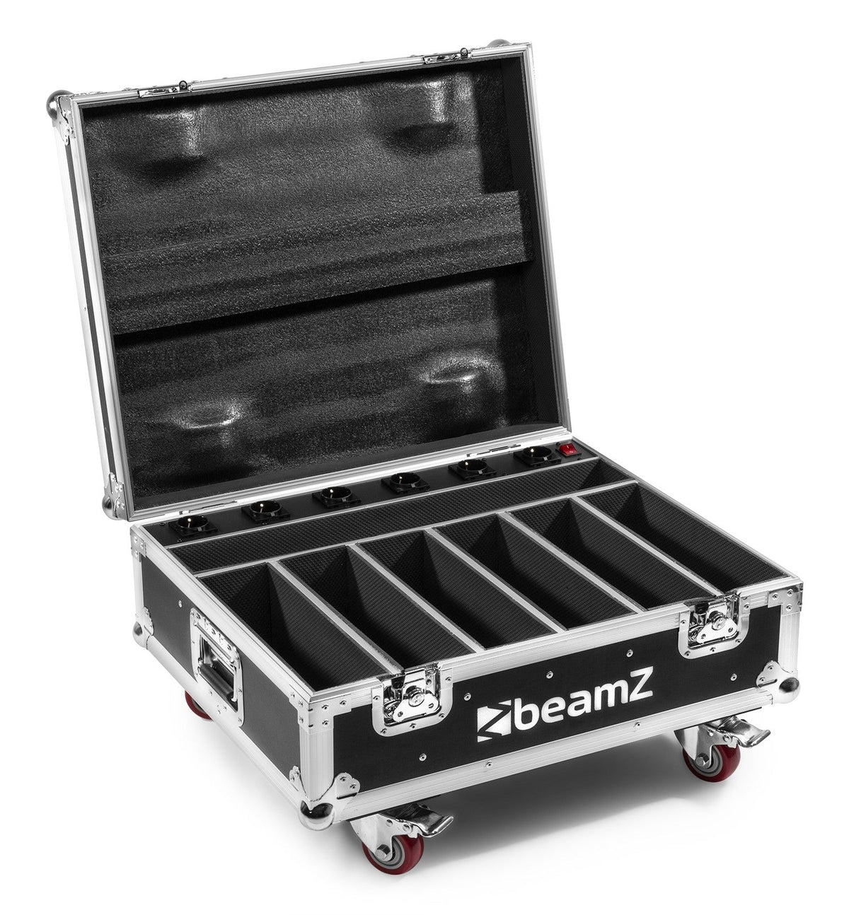 beamZ FCC12 - FlightCase para 6x focos serie BBP612 Charging - Tempo Shop