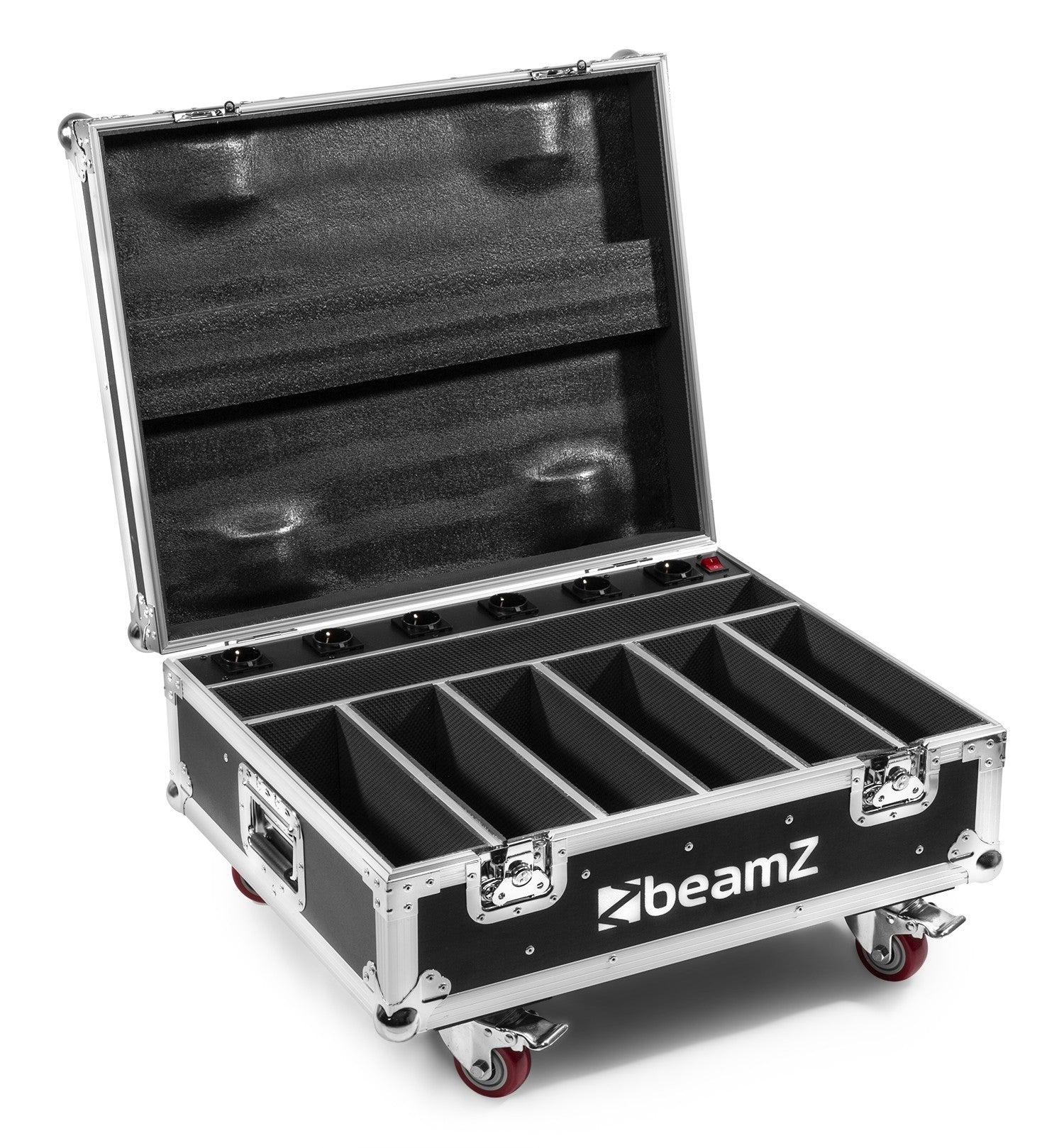 beamZ FCC12 - FlightCase para 6x focos serie BBP612 Charging - Tempo Shop
