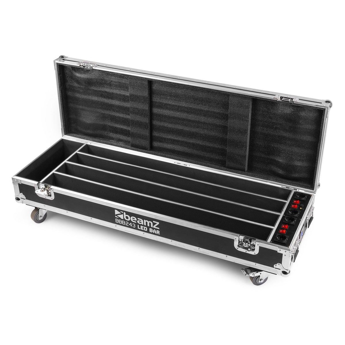 beamZ FCC14 - Flightcase para 4x BBB243 con cargador - Tempo Shop