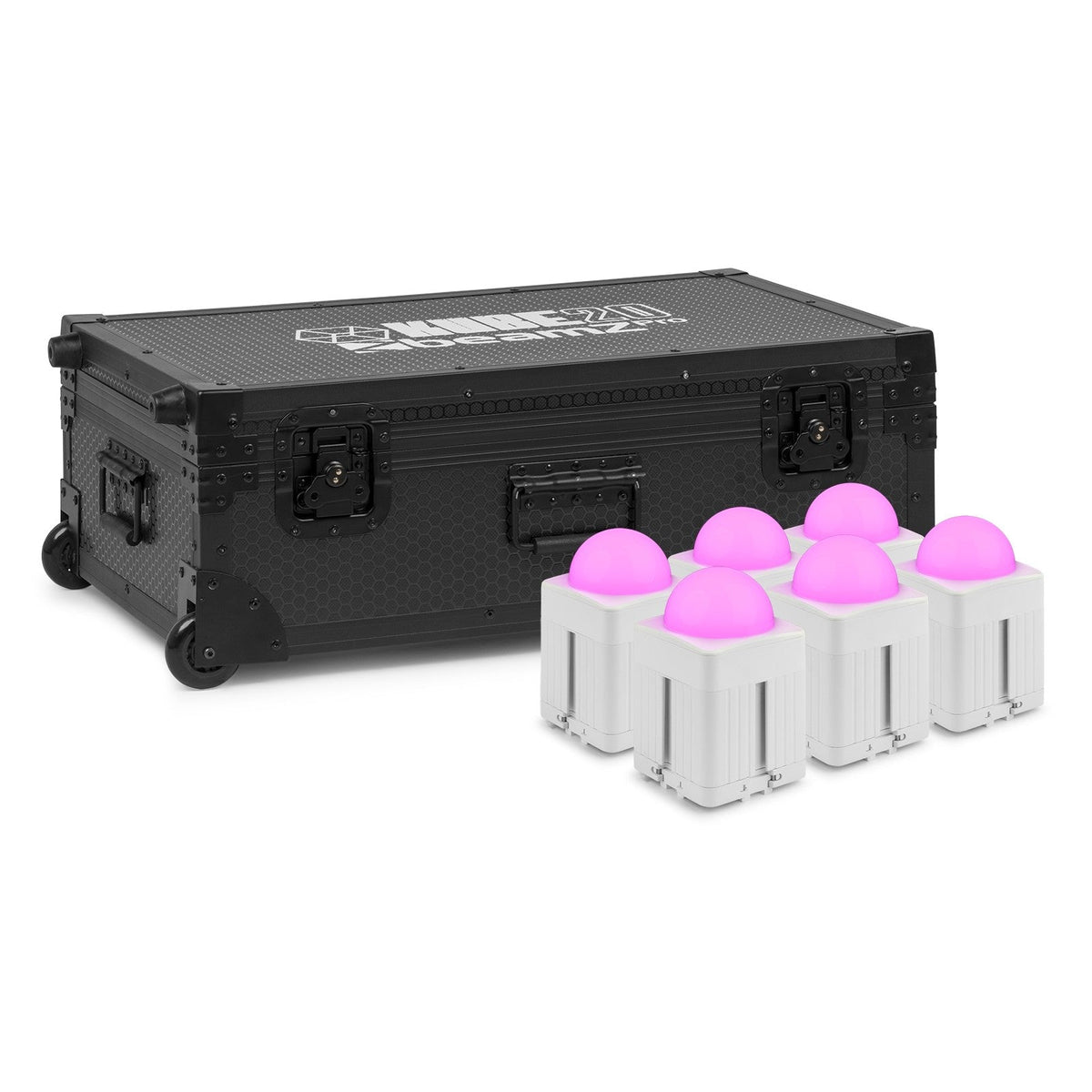 beamZ FCC30 - Flightcase para 6 pcs KUBE20 - Tempo Shop