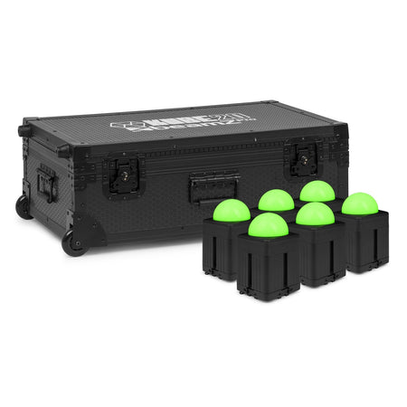 beamZ FCC30 - Flightcase para 6 pcs KUBE20 - Tempo Shop