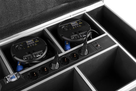 beamZ FCC66 - Flightcase para 6x BBP66 focos con cargador - Tempo Shop
