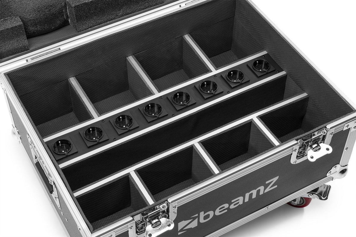 beamZ FCC9 - FlightCase para 8x focos serie BBP9 - Tempo Shop