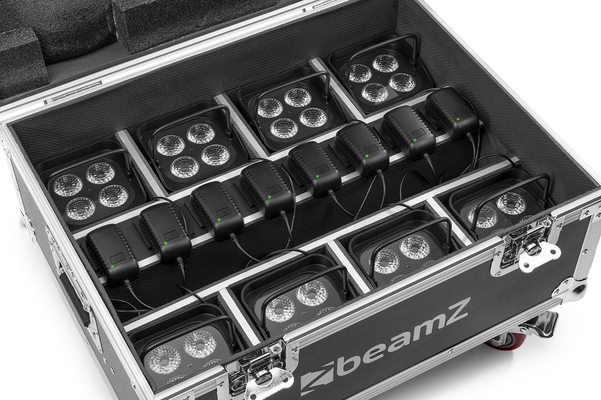 beamZ FCC9 - FlightCase para 8x focos serie BBP9 - Tempo Shop