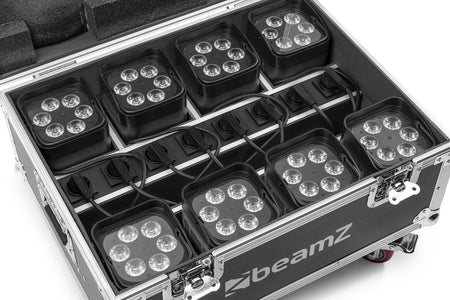 beamZ FCC9 - FlightCase para 8x focos serie BBP9 - Tempo Shop