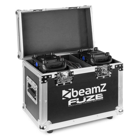 beamZ FCFZ22 - Flightcase para 2pcs cabezas moviles Serie Fuze 2812/712/1910 - Tempo Shop