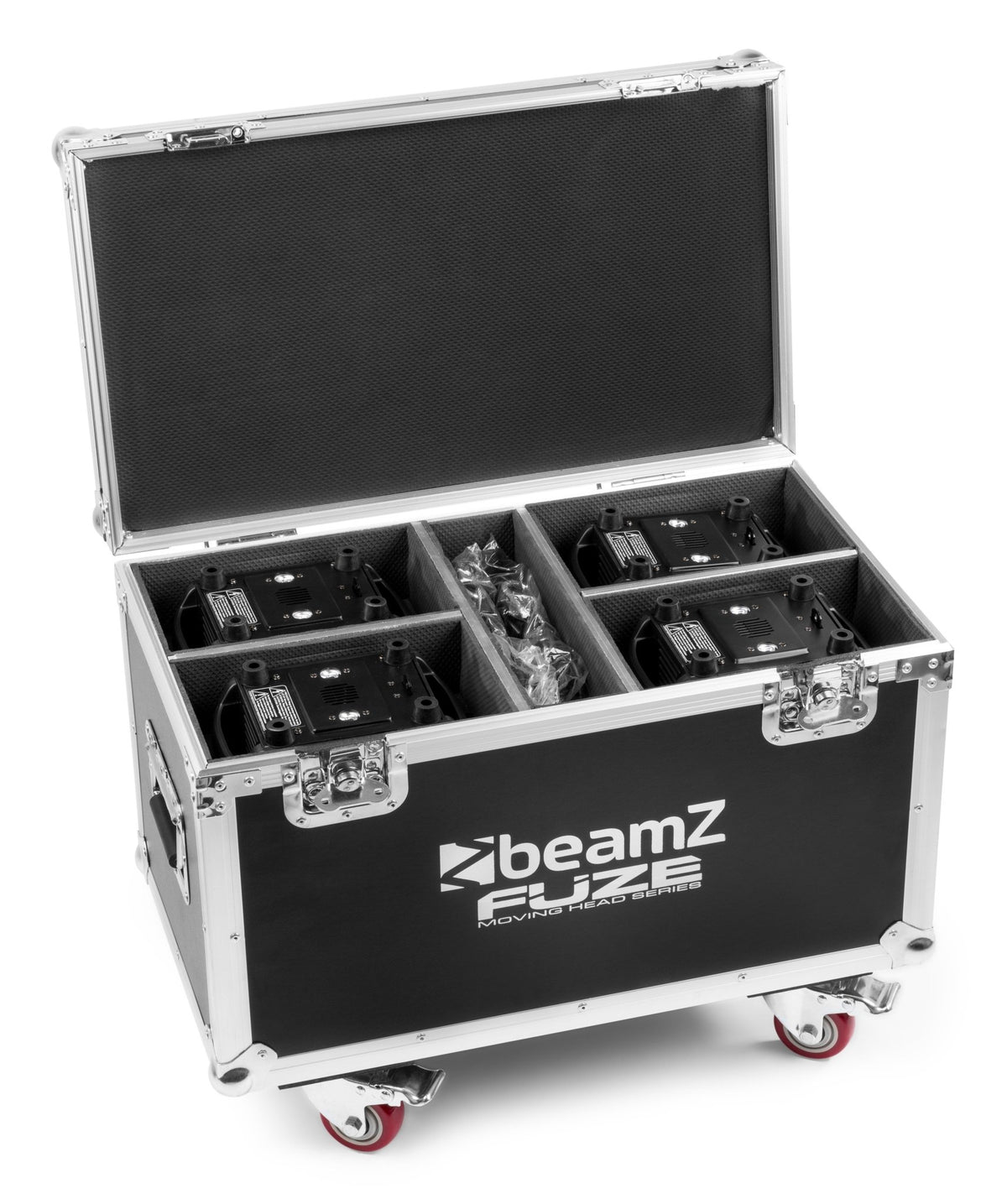 beamZ FCFZ4 - Flightcase para 4pcs Fuze 75B/75S y 610Z Series Fuze - Tempo Shop