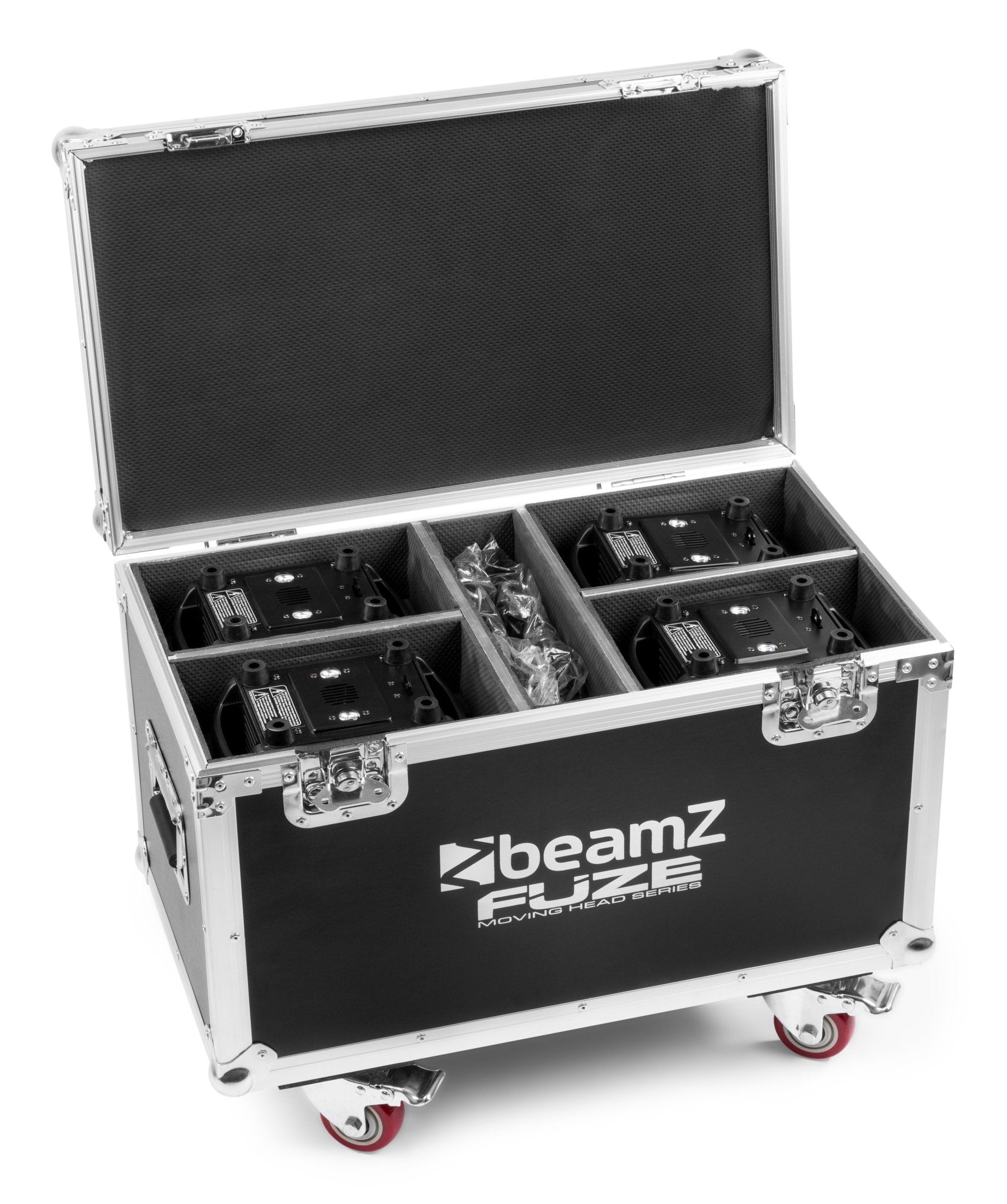 beamZ FCFZ4 - Flightcase para 4pcs Fuze 75B/75S y 610Z Series Fuze - Tempo Shop