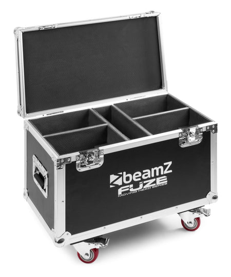 beamZ FCFZ4 - Flightcase para 4pcs Fuze 75B/75S y 610Z Series Fuze - Tempo Shop