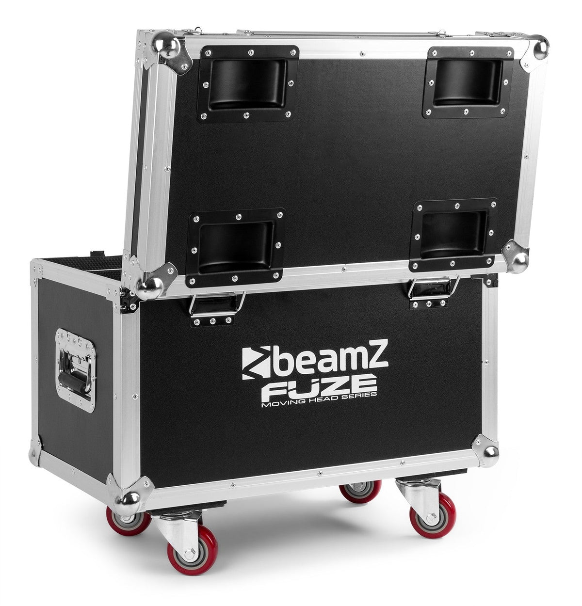 beamZ FCFZ42 - Flightcase para 4pcs cabezas moviles Serie Fuze 2812/712/1910 - Tempo Shop