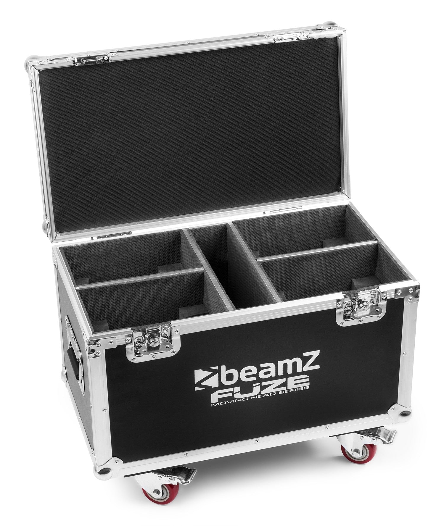 beamZ FCFZ42 - Flightcase para 4pcs cabezas moviles Serie Fuze 2812/712/1910 - Tempo Shop