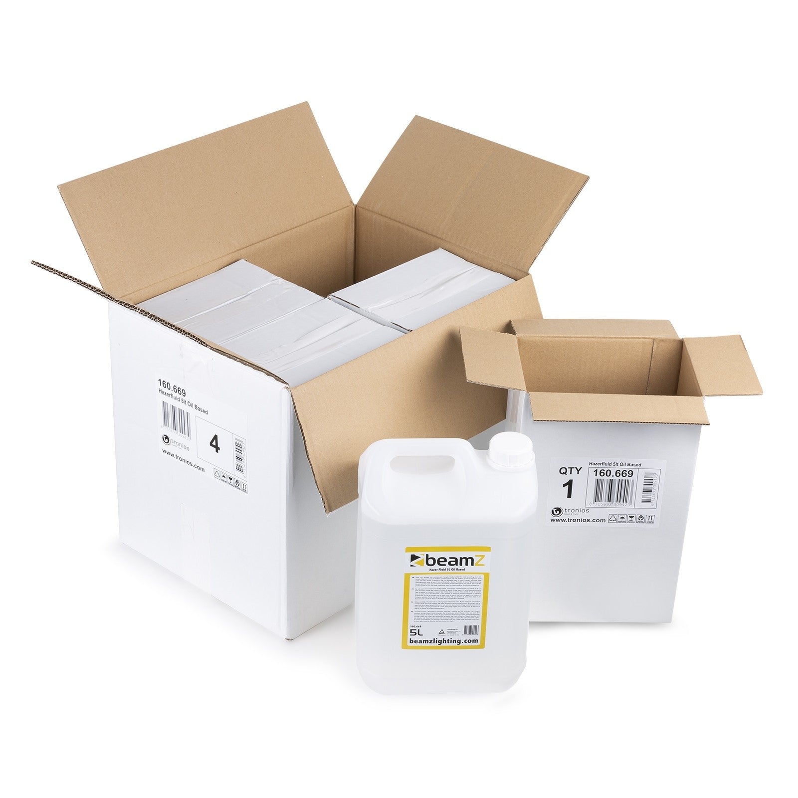 beamZ FHF5O - Líquido de niebla HQ 5lt con base de aceite - Tempo Shop