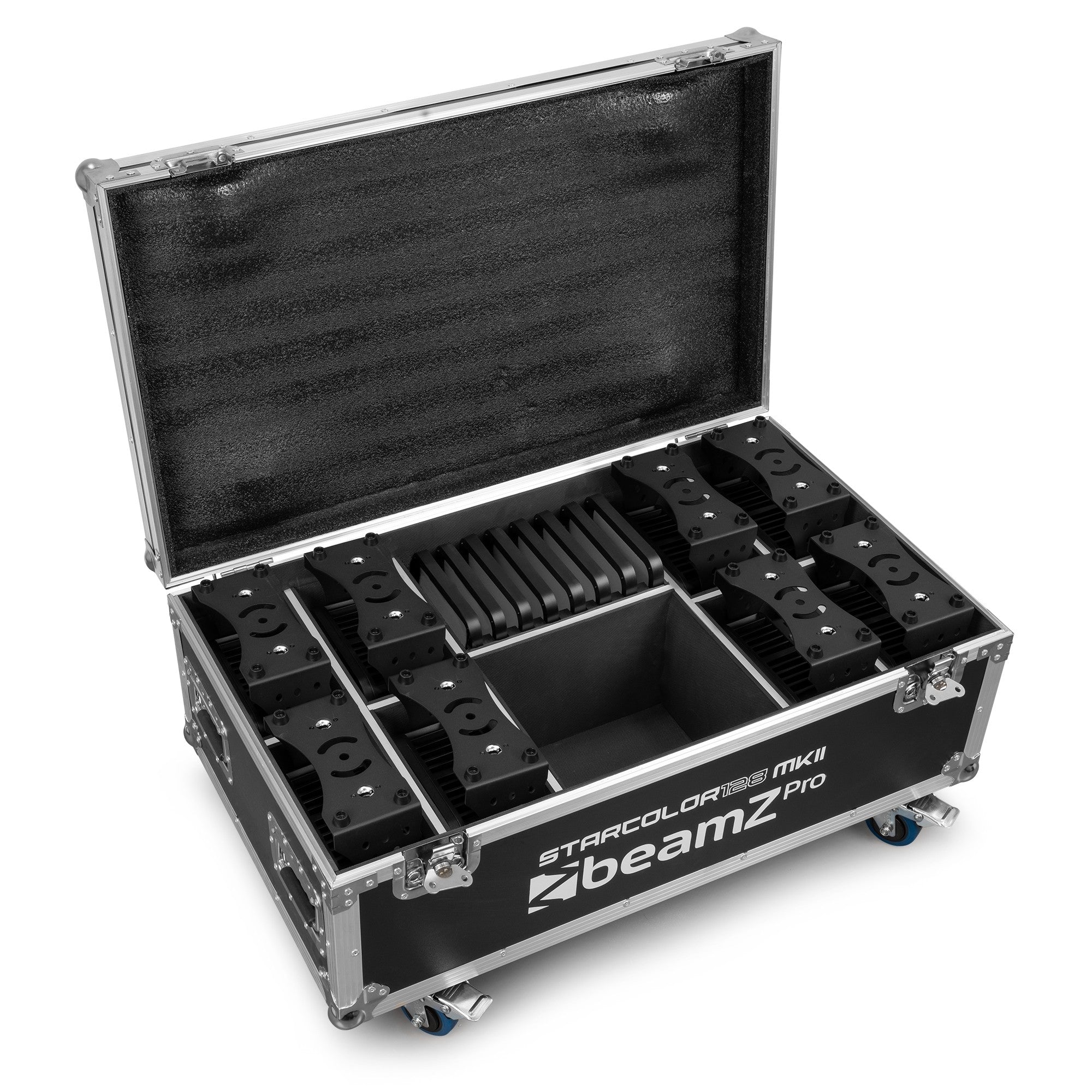 beamZ FL128 - Flightcase para 8pcs Star - Color 128 Proyectores Wash - Tempo Shop