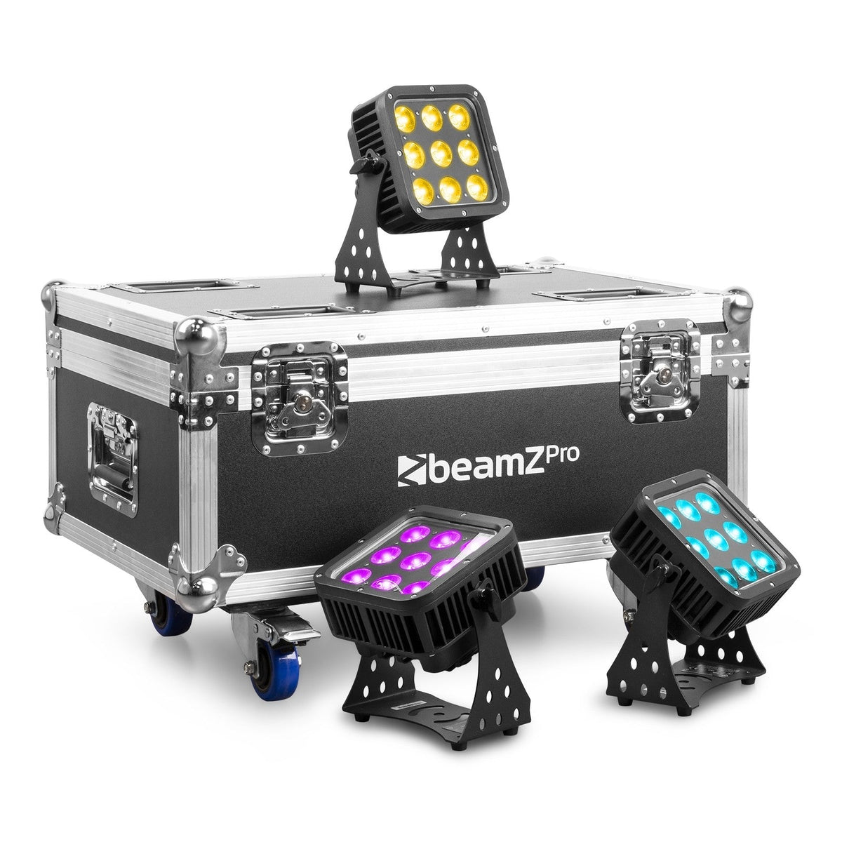beamZ FL72 - Flightcase para 8pcs StarColor 72 Proyectores Wash - Tempo Shop