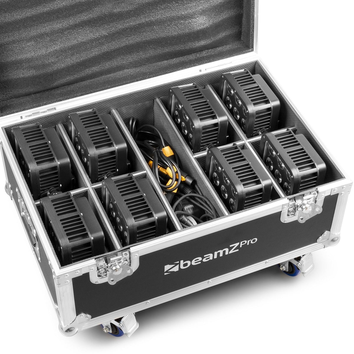 beamZ FL72 - Flightcase para 8pcs StarColor 72 Proyectores Wash - Tempo Shop