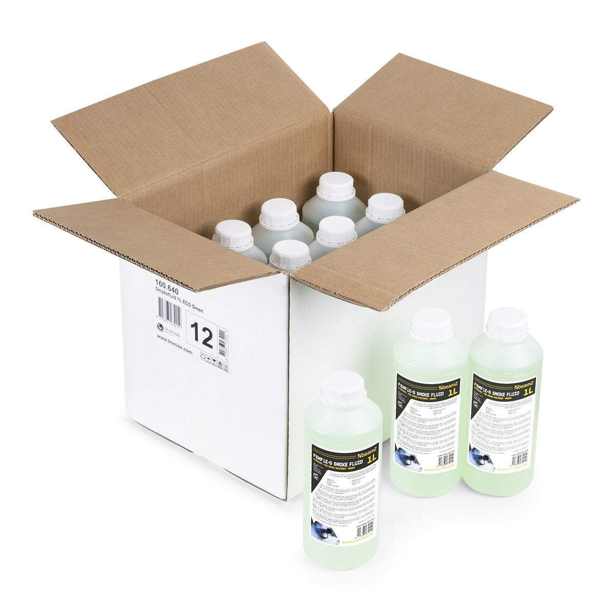 beamZ FSMF1E - G - Líquido de Humo 1L estándar Verde - Tempo Shop