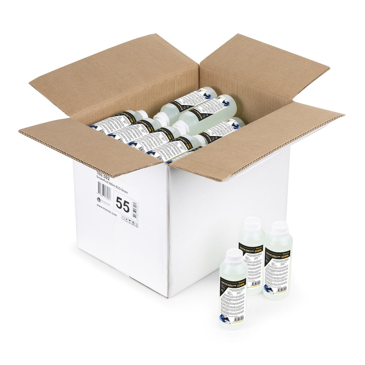 beamZ FSMF250E - Líquido de Humo 250ml estándar Verde - Tempo Shop