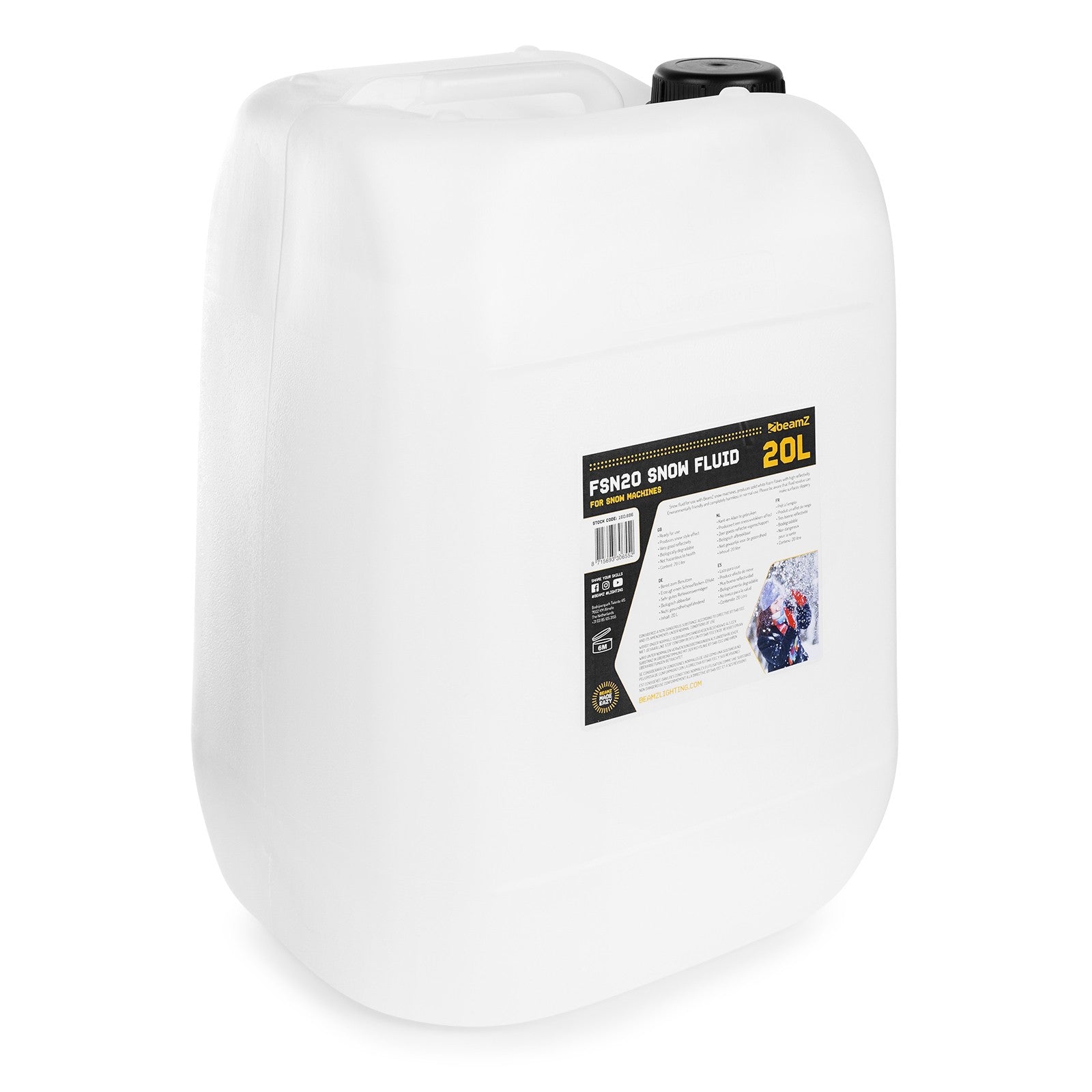 beamZ FSN20 - Líquido de nieve 20L - Tempo Shop