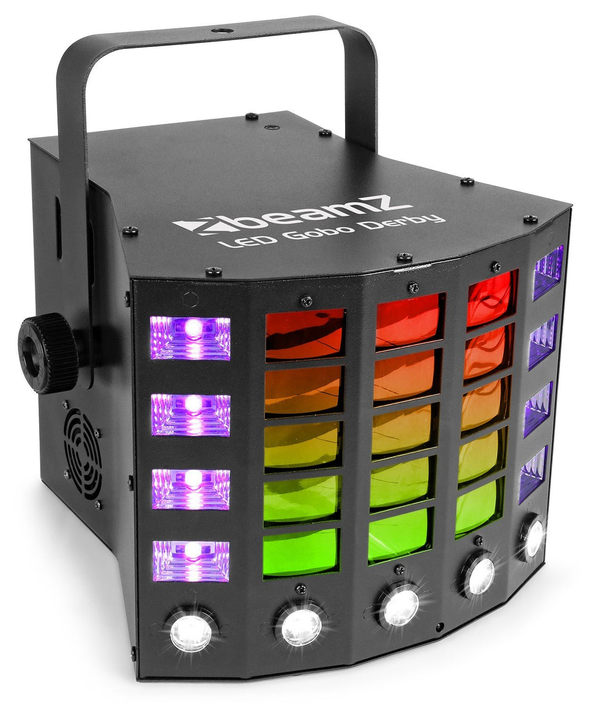 beamZ Gobo Derby - Efecto 3 - en - 1 con derby, uv y strobo - Tempo Shop