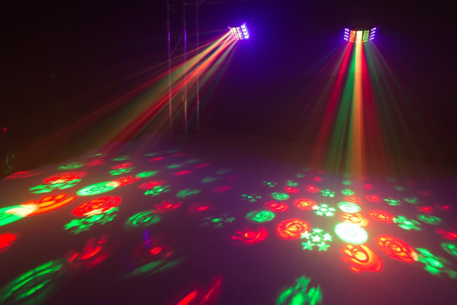 beamZ Gobo Derby - Efecto 3 - en - 1 con derby, uv y strobo - Tempo Shop