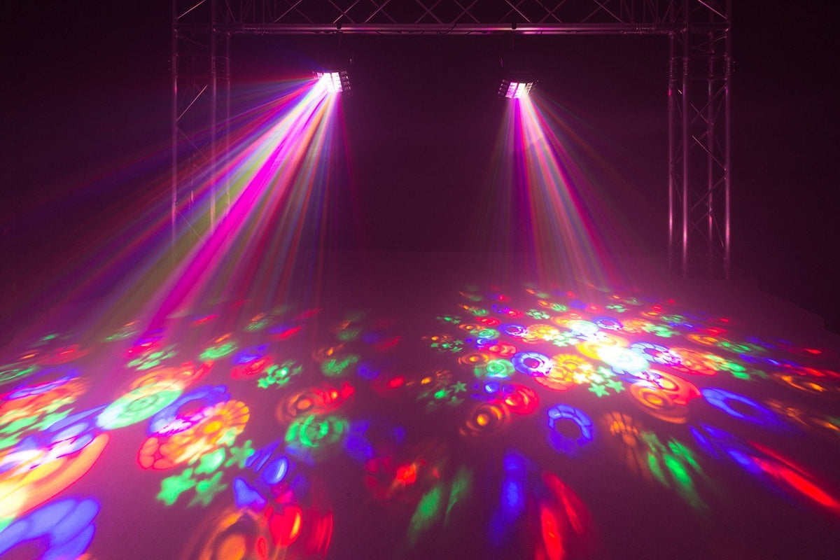 beamZ Gobo Derby - Efecto 3 - en - 1 con derby, uv y strobo - Tempo Shop