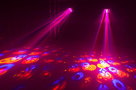 beamZ Gobo Derby - Efecto 3 - en - 1 con derby, uv y strobo - Tempo Shop