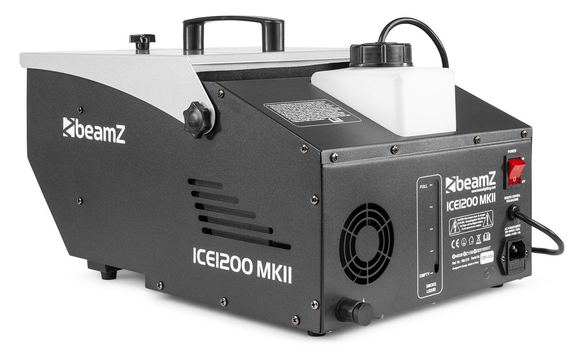 beamZ ICE1200 MKII - Maquina de Humo bajo - Tempo Shop