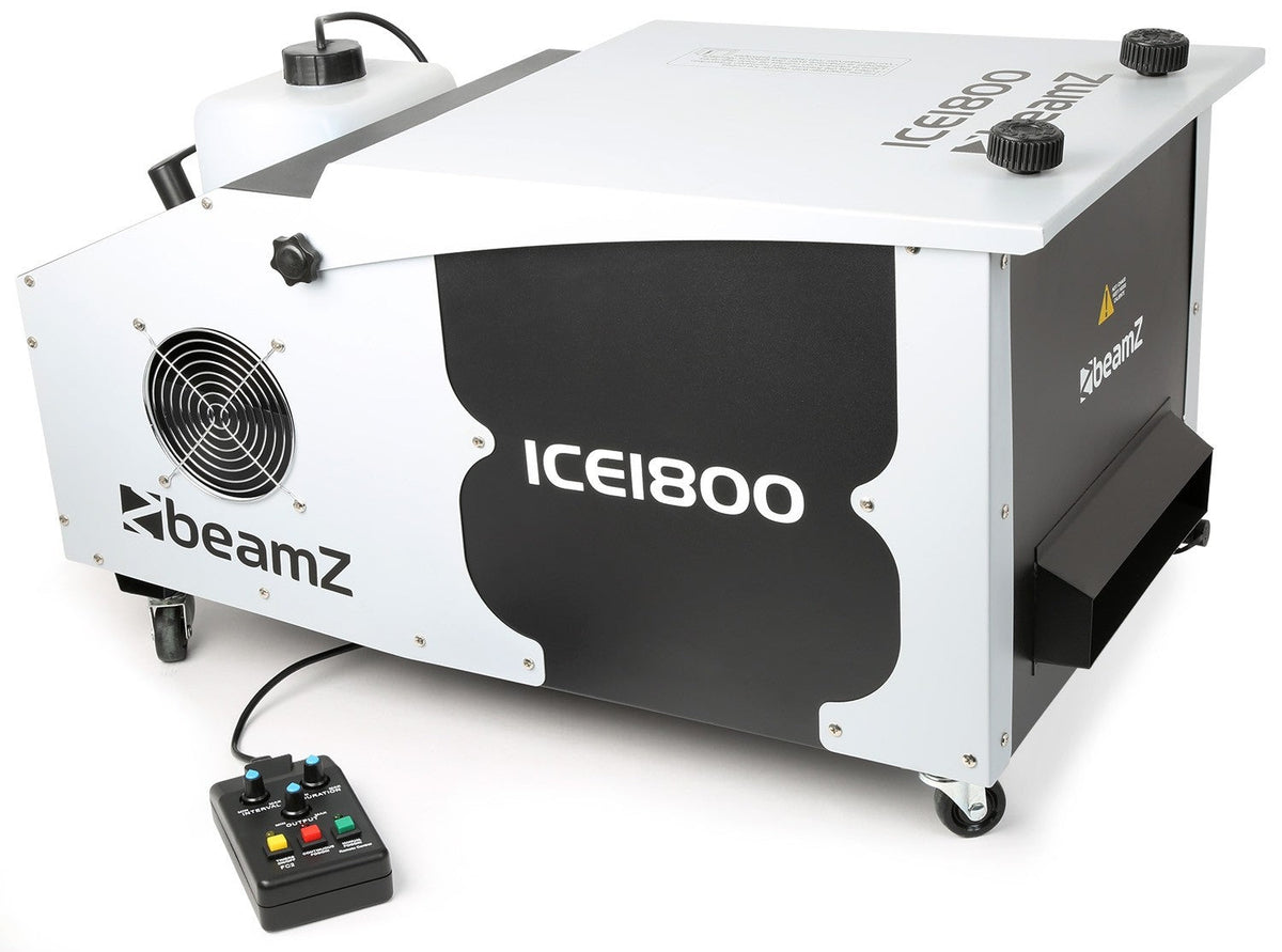 beamZ ICE1800 - Maquina de humo bajo control DMX - Tempo Shop