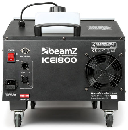 beamZ ICE1800 - Maquina de humo bajo control DMX - Tempo Shop