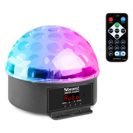 beamZ JB60R - Jelly Ball DMX LED 6 Colores - Tempo Shop