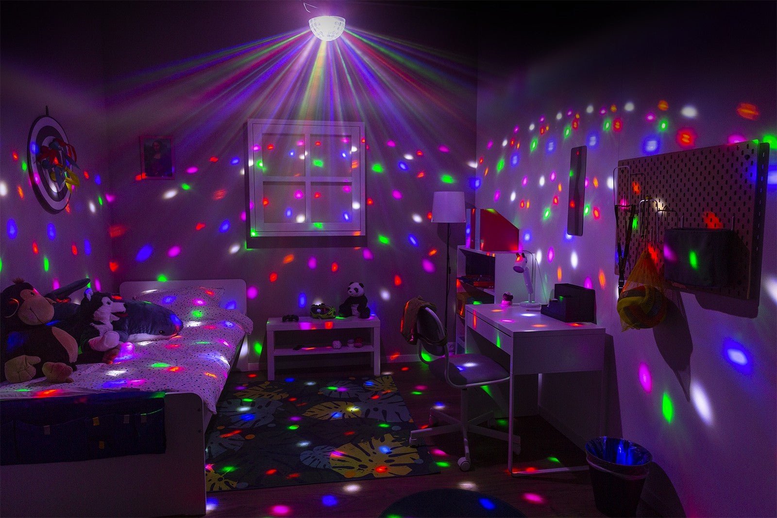 beamZ JB60R - Jelly Ball DMX LED 6 Colores - Tempo Shop