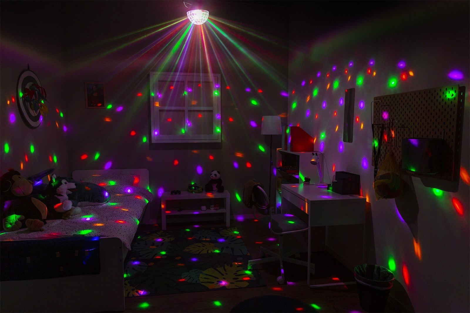 beamZ JB60R - Jelly Ball DMX LED 6 Colores - Tempo Shop