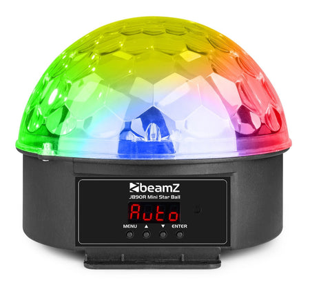 beamZ JB90R - Mini Star Ball DMX LED 9 Colores - Tempo Shop