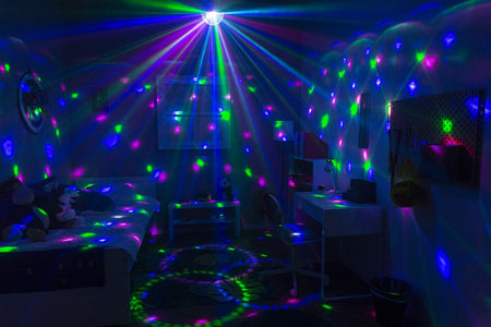 beamZ JB90R - Mini Star Ball DMX LED 9 Colores - Tempo Shop