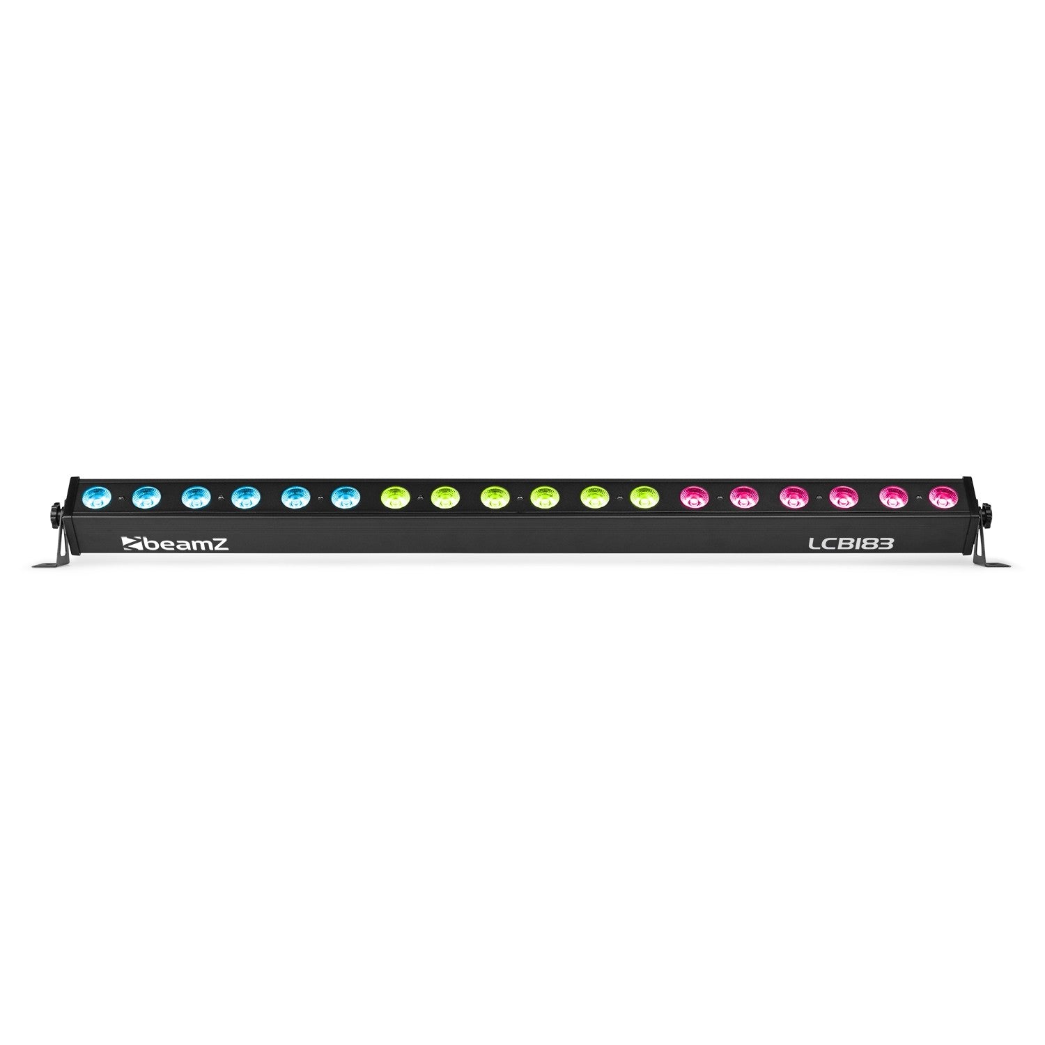 beamZ LCB183 - Barra LED 18x 3W RGB - Tempo Shop