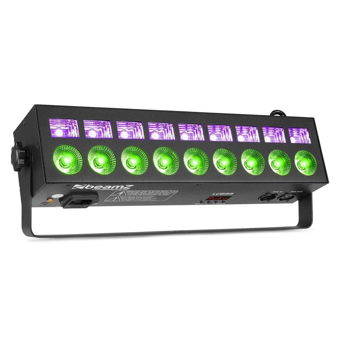 beamZ LCB99 - Barra LED 2 - en - 1 efectos RGBW & UV - Tempo Shop
