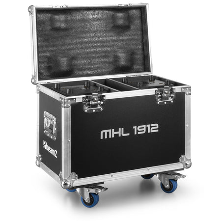 beamZ MHL1912 - LED Wash Cabezal móvil con Zoom 2pcs en Flightcase - Tempo Shop