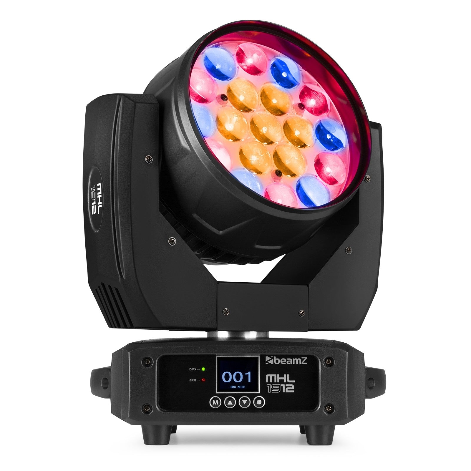 beamZ MHL1912 - LED Wash Cabezal móvil con Zoom 2pcs en Flightcase - Tempo Shop