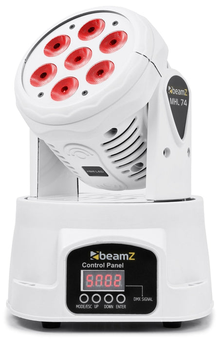 beamZ MHL74 - LED Wash Cabeza Movil 7x 10W Blanco - Tempo Shop