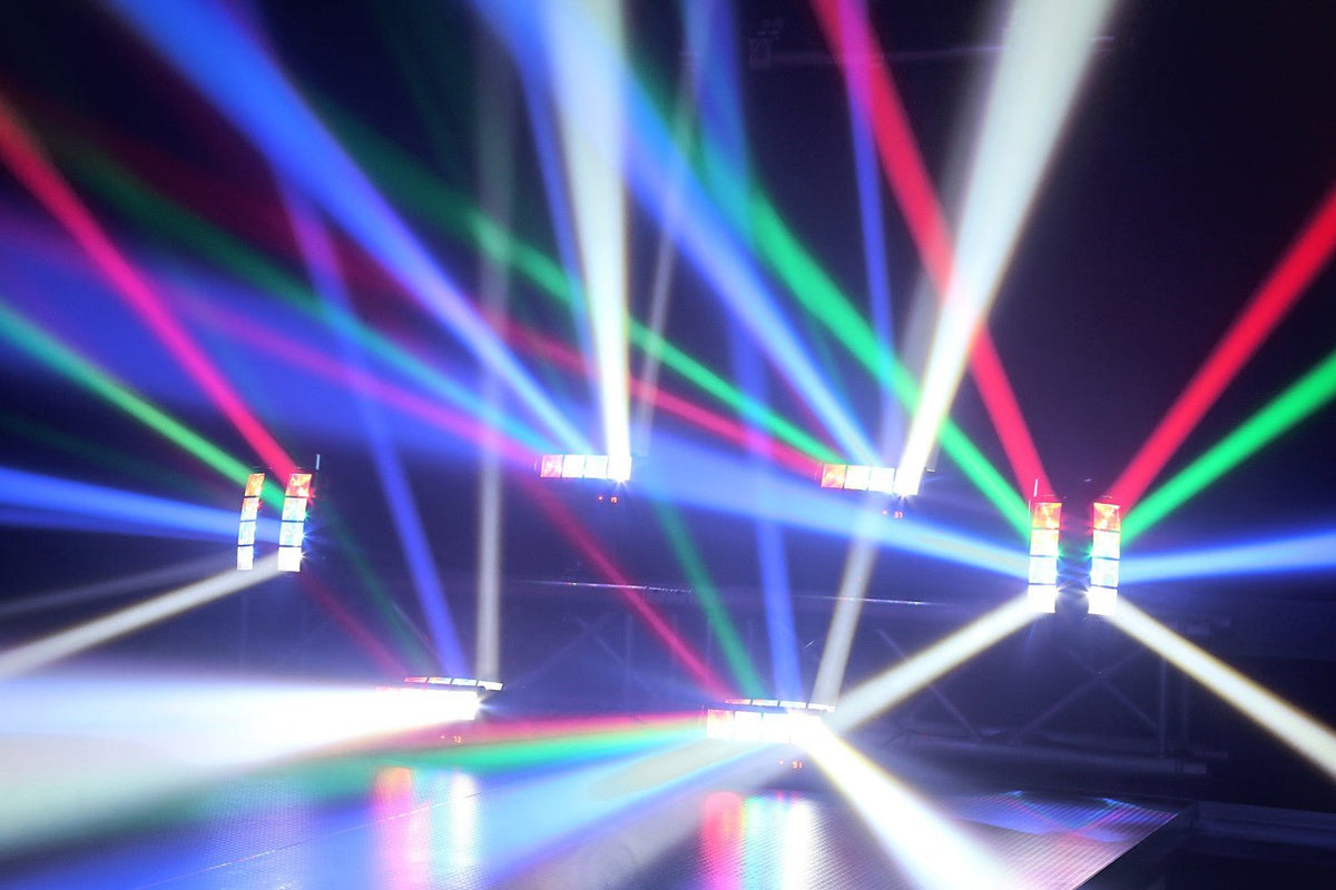 beamZ MHL820 - Doble Helix 8x 3W RGBW LEDs DMX - Tempo Shop