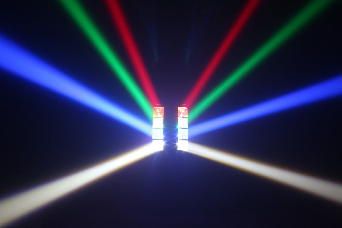 beamZ MHL820 - Doble Helix 8x 3W RGBW LEDs DMX - Tempo Shop