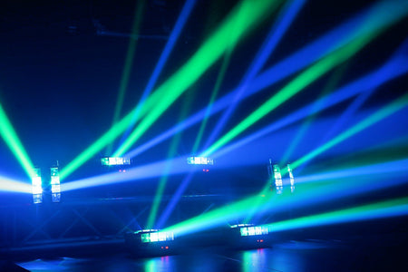 beamZ MHL820 - Doble Helix 8x 3W RGBW LEDs DMX - Tempo Shop