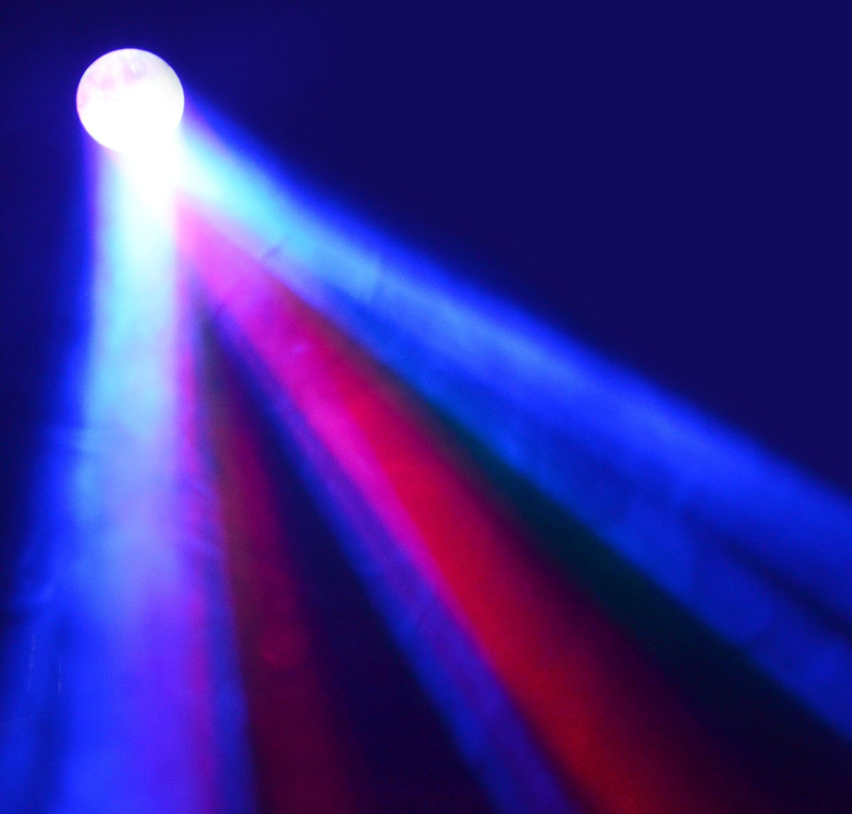 beamZ Moon Flower - Efectos con 60 leds RGBAW Negro - Tempo Shop