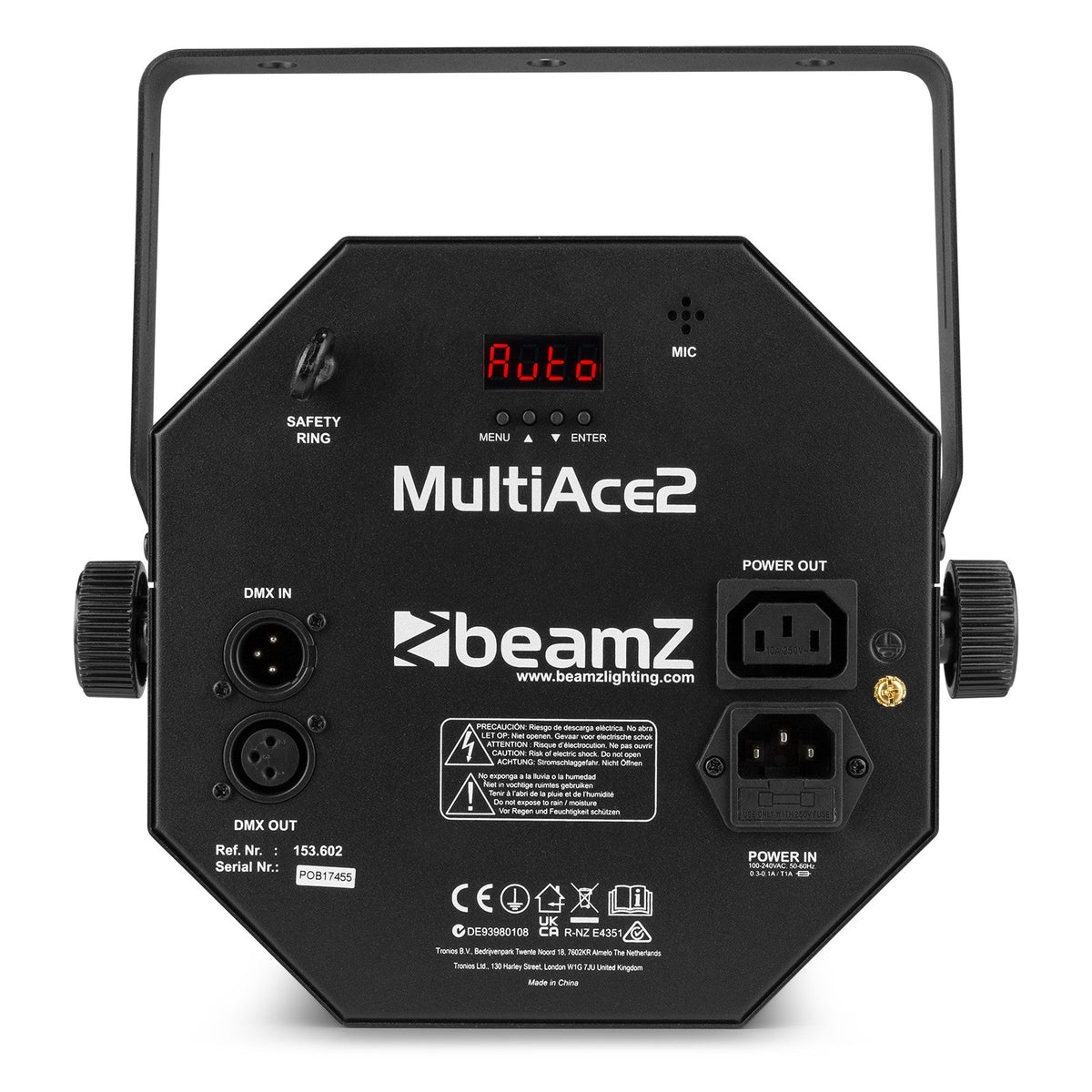 beamZ MultiAce2 - Efecto LED 2 - en - 1 - Tempo Shop